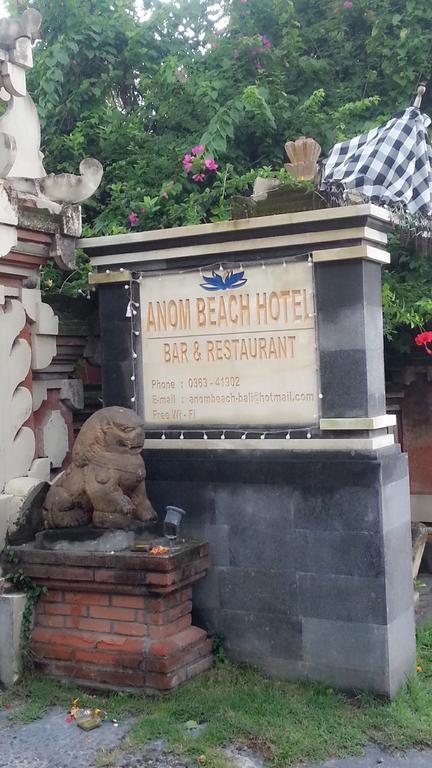 Anom Beach Hotel Candidasa Exterior foto