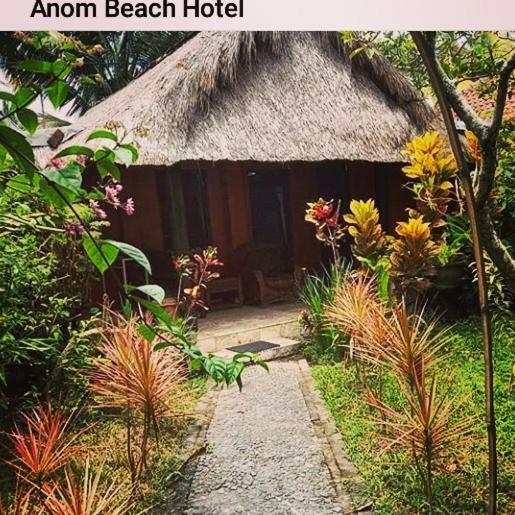 Anom Beach Hotel Candidasa Exterior foto